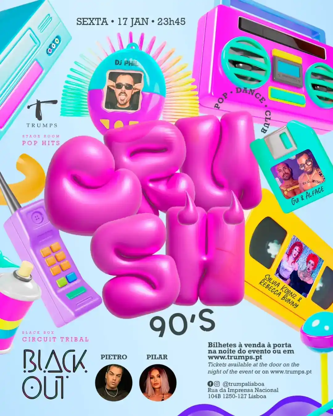 CRUSH nos anos 90