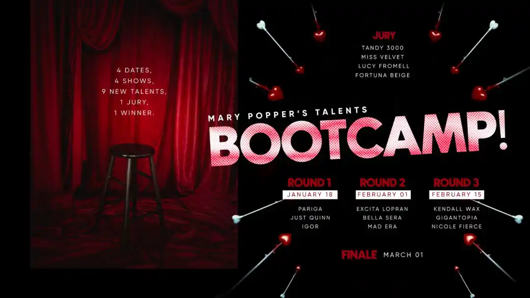 Mary Poppers'Bootcamp! Heat 1