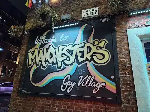 LGBTQ Heritage Trail Rainbow Plaque: Manto